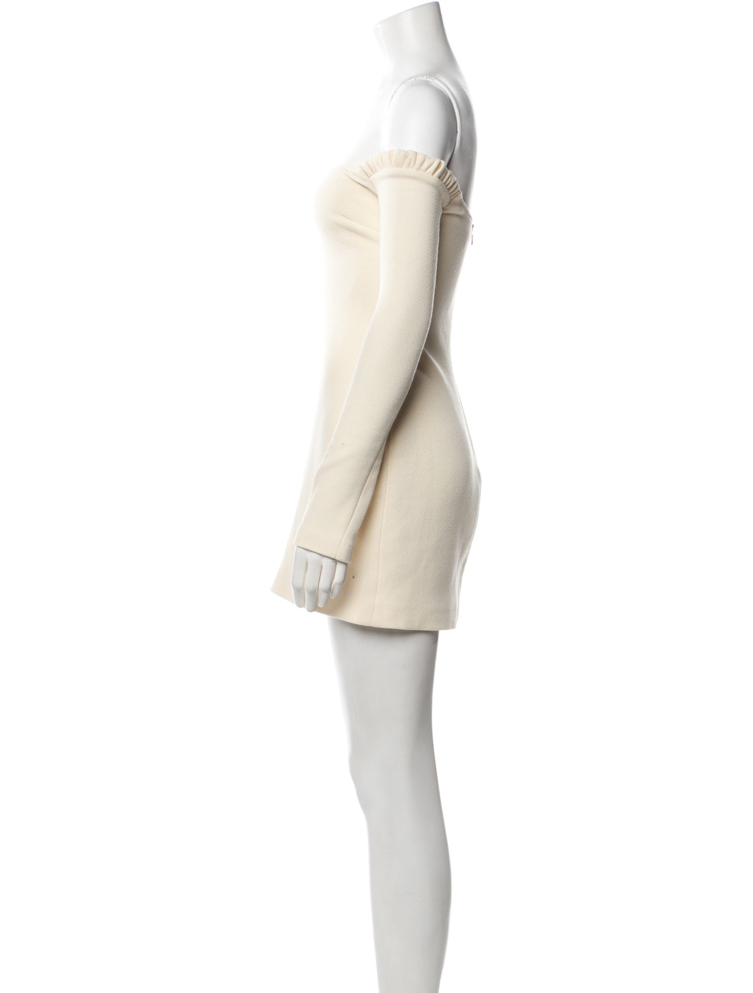 Khaite Virgin Wool Mini Dress