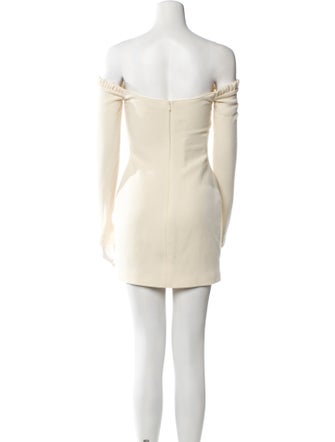 Khaite Virgin Wool Mini Dress