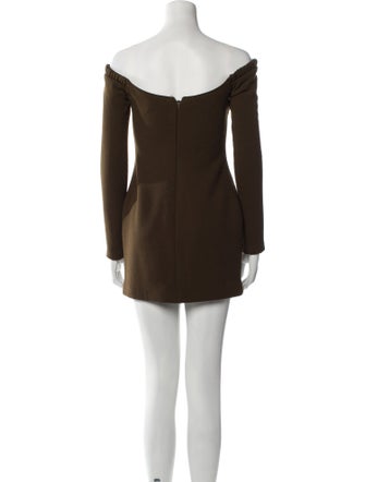 Khaite Virgin Wool Mini Dress