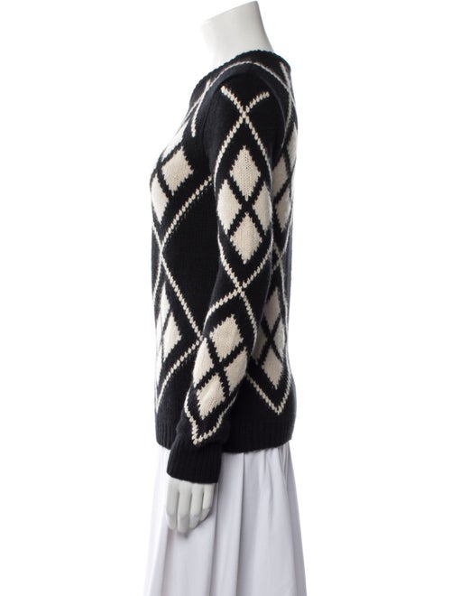 Khaite Cashmere Printed Sweater