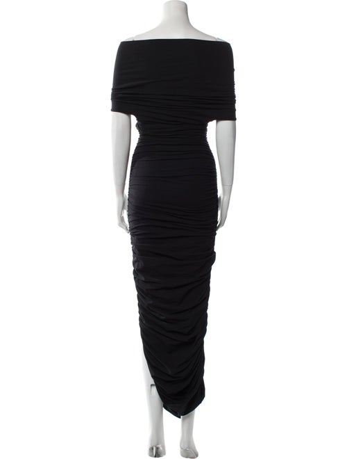 Khaite Off-The-Shoulder Long Dress