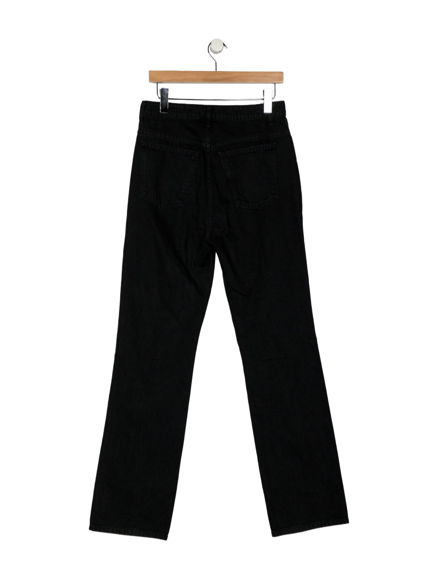 Khaite High-Rise Wide Leg Jeans