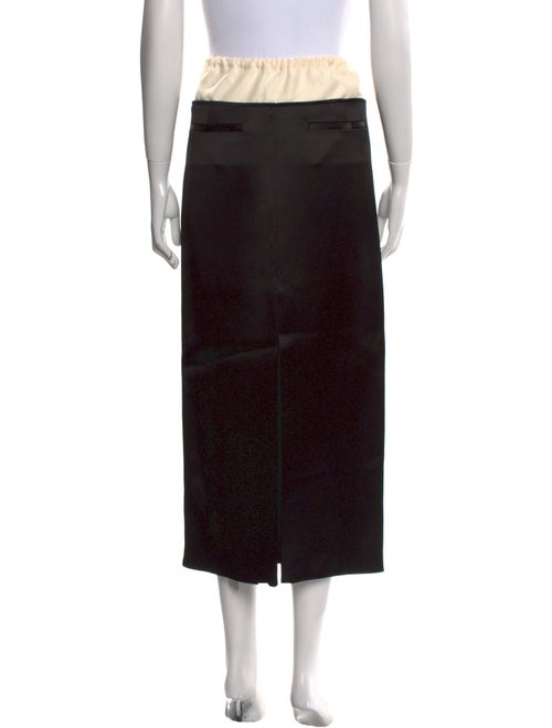 Khaite Colorblock Pattern Midi Length Skirt