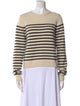 Khaite Cashmere Striped Sweater
