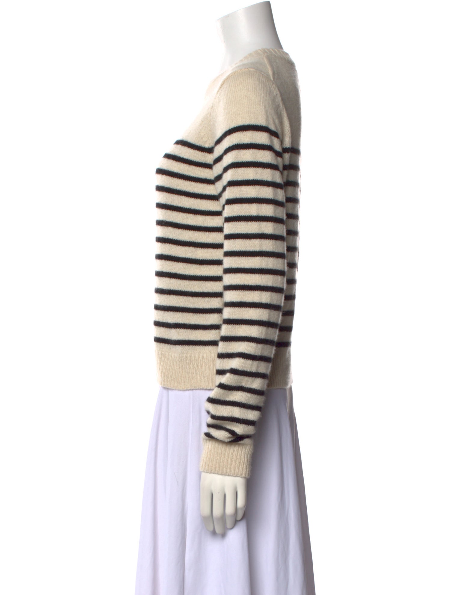 Khaite Cashmere Striped Sweater