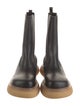 Khaite Leather Chelsea Boots