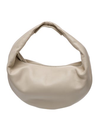 Khaite Leather Top Handle Bag