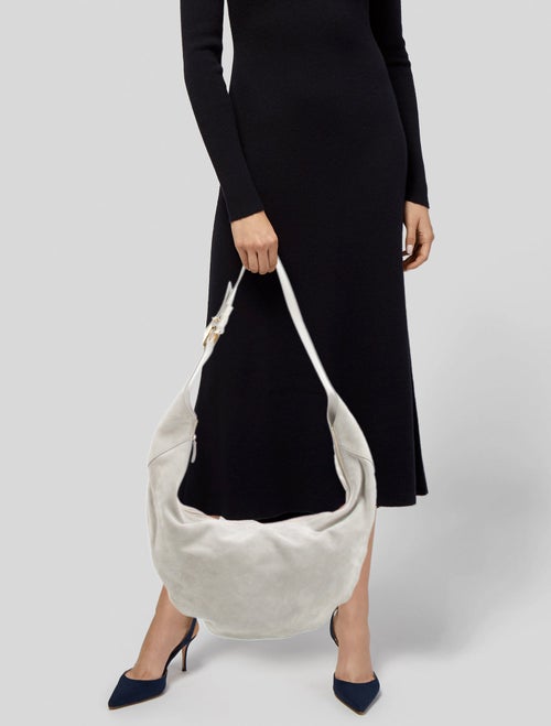 Khaite Suede Hobo