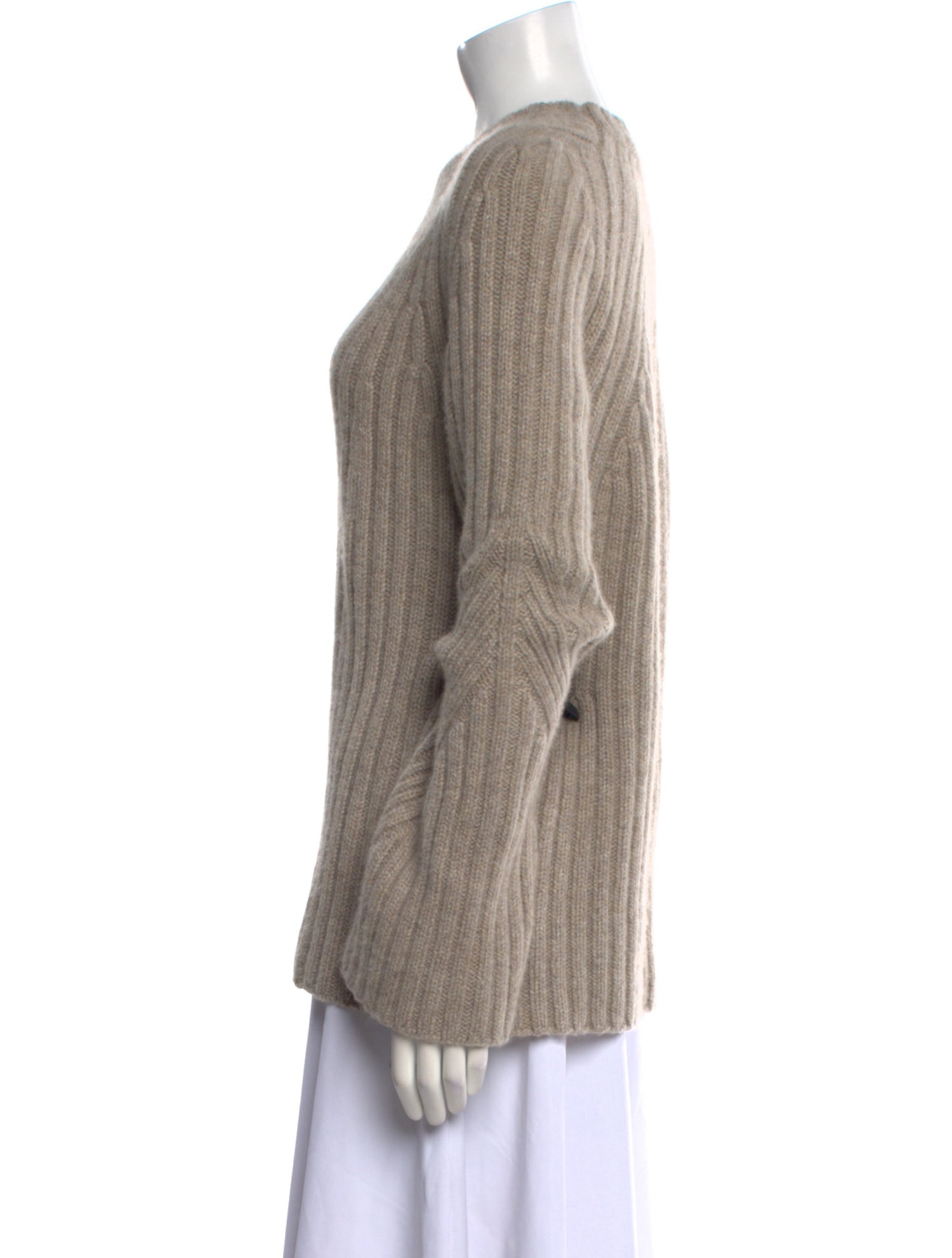 Khaite Cashmere Crew Neck Sweater
