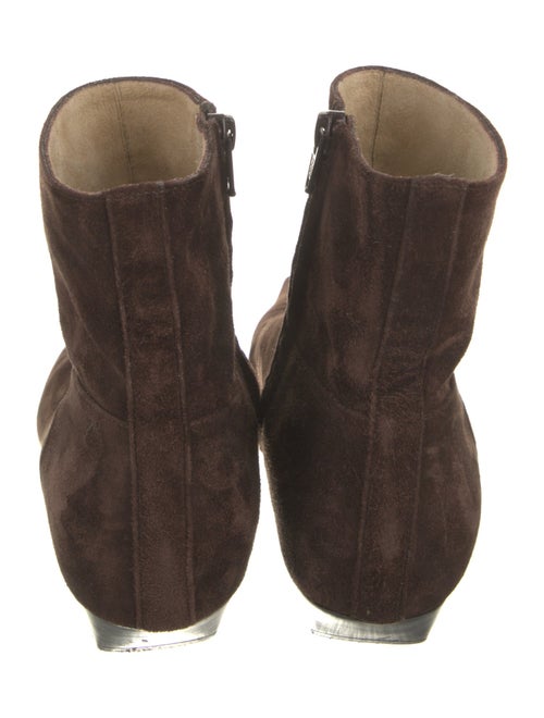 Khaite Suede Western Boots