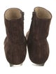 Khaite Suede Western Boots