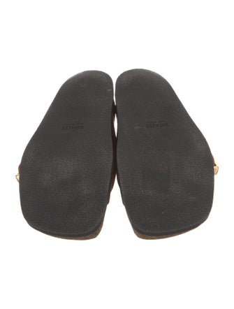 Khaite Suede Slides