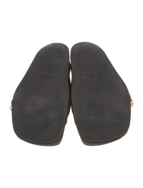 Khaite Suede Slides