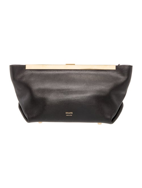 Khaite Leather Clutch
