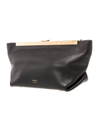 Khaite Leather Clutch