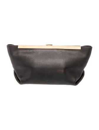 Khaite Leather Clutch