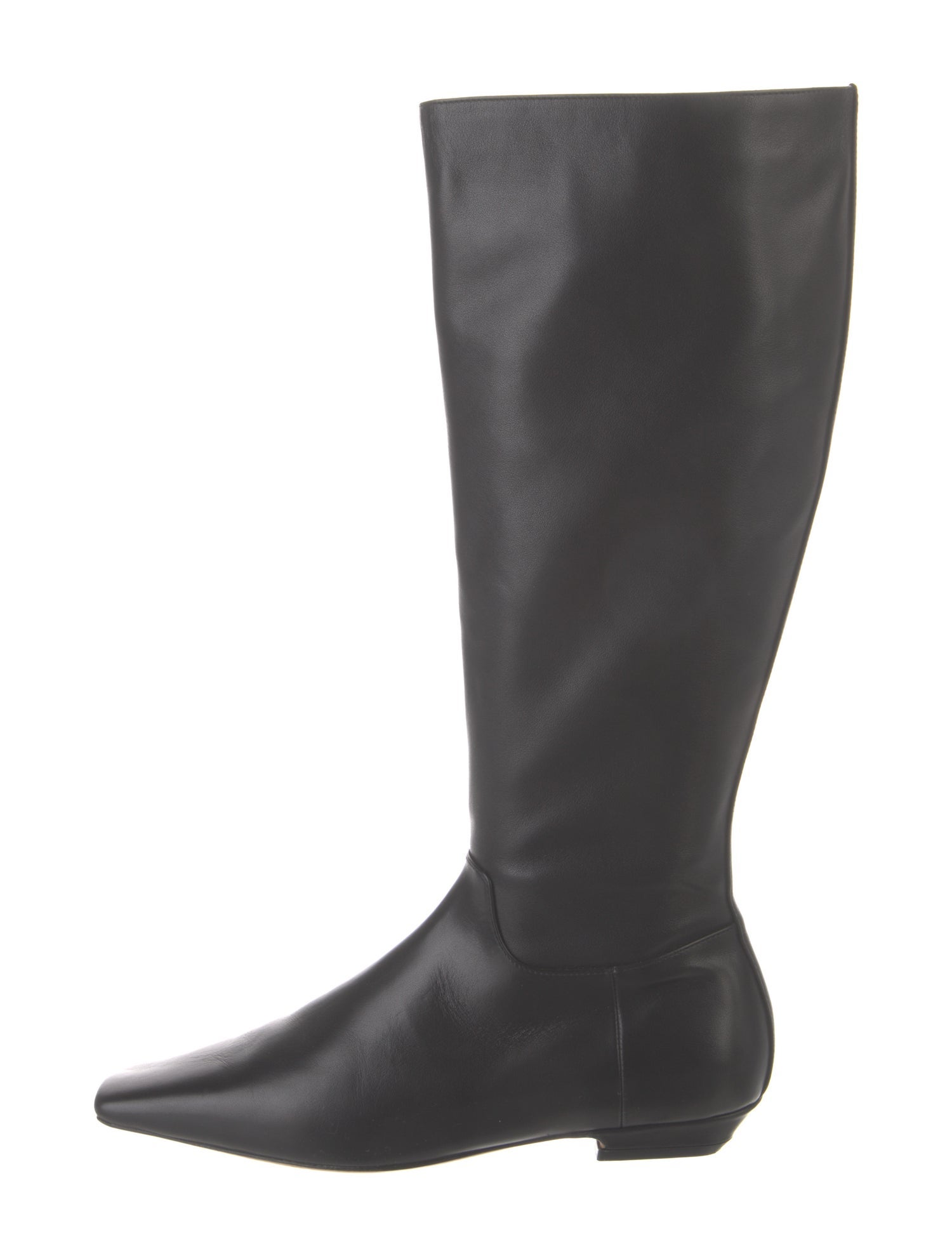 Khaite Leather Riding Boots