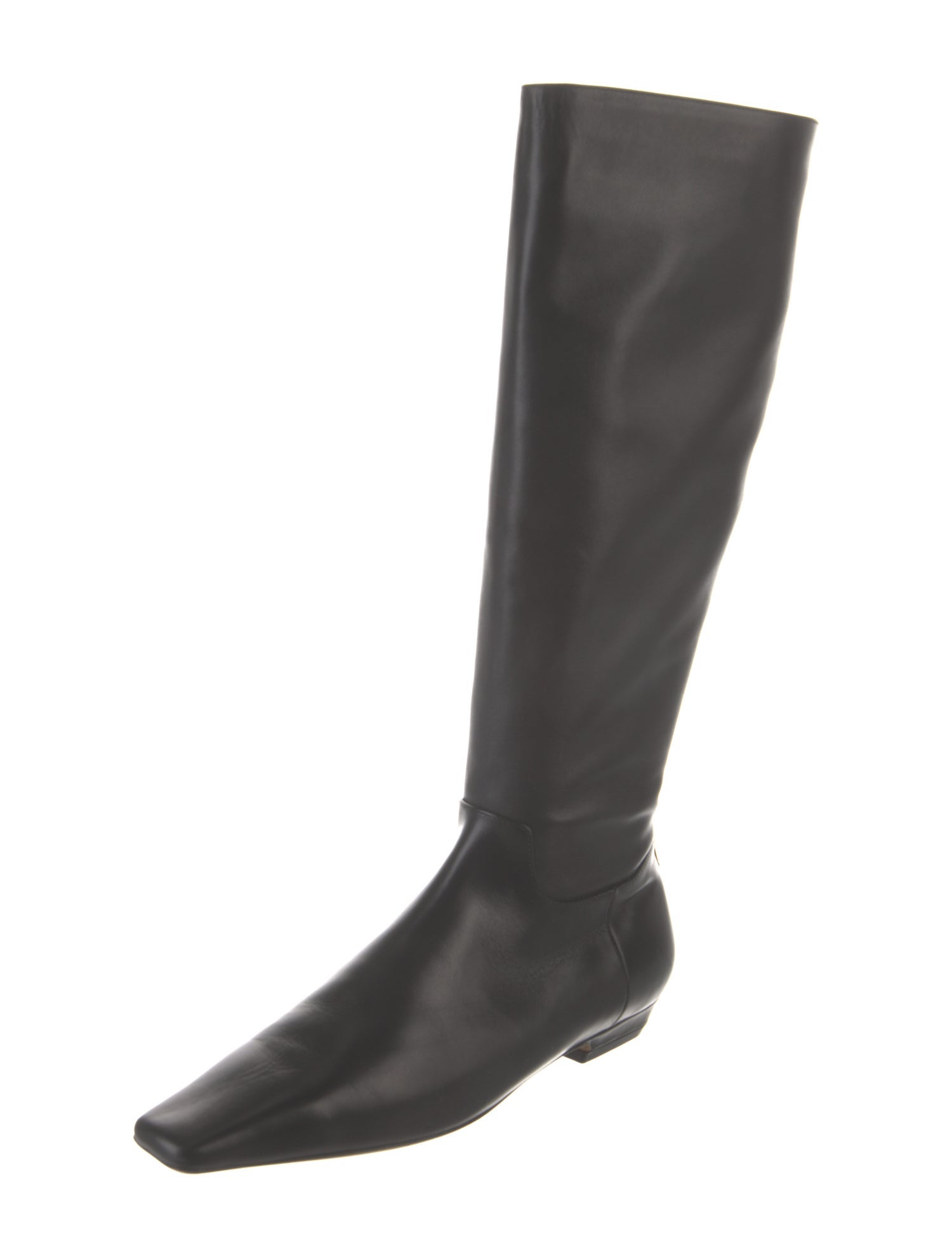 Khaite Leather Riding Boots