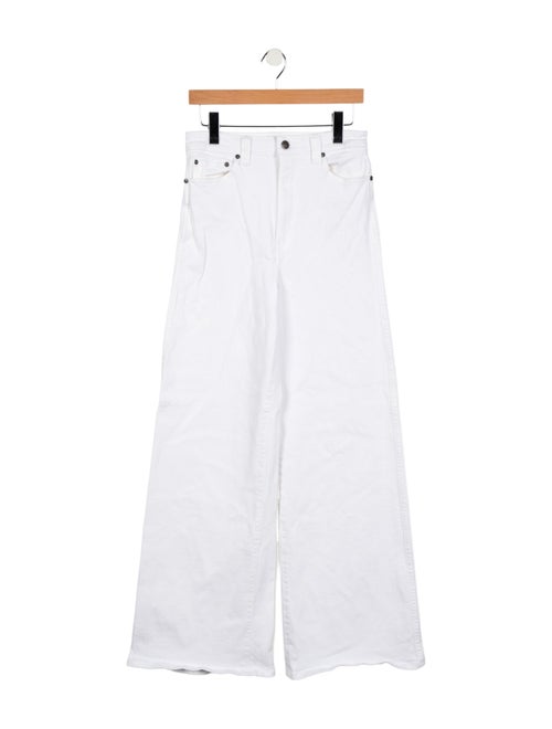 Khaite High-Rise Wide Leg Jeans