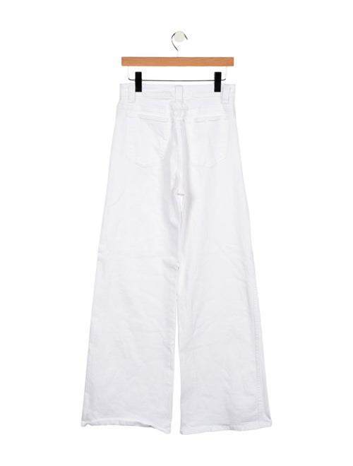 Khaite High-Rise Wide Leg Jeans