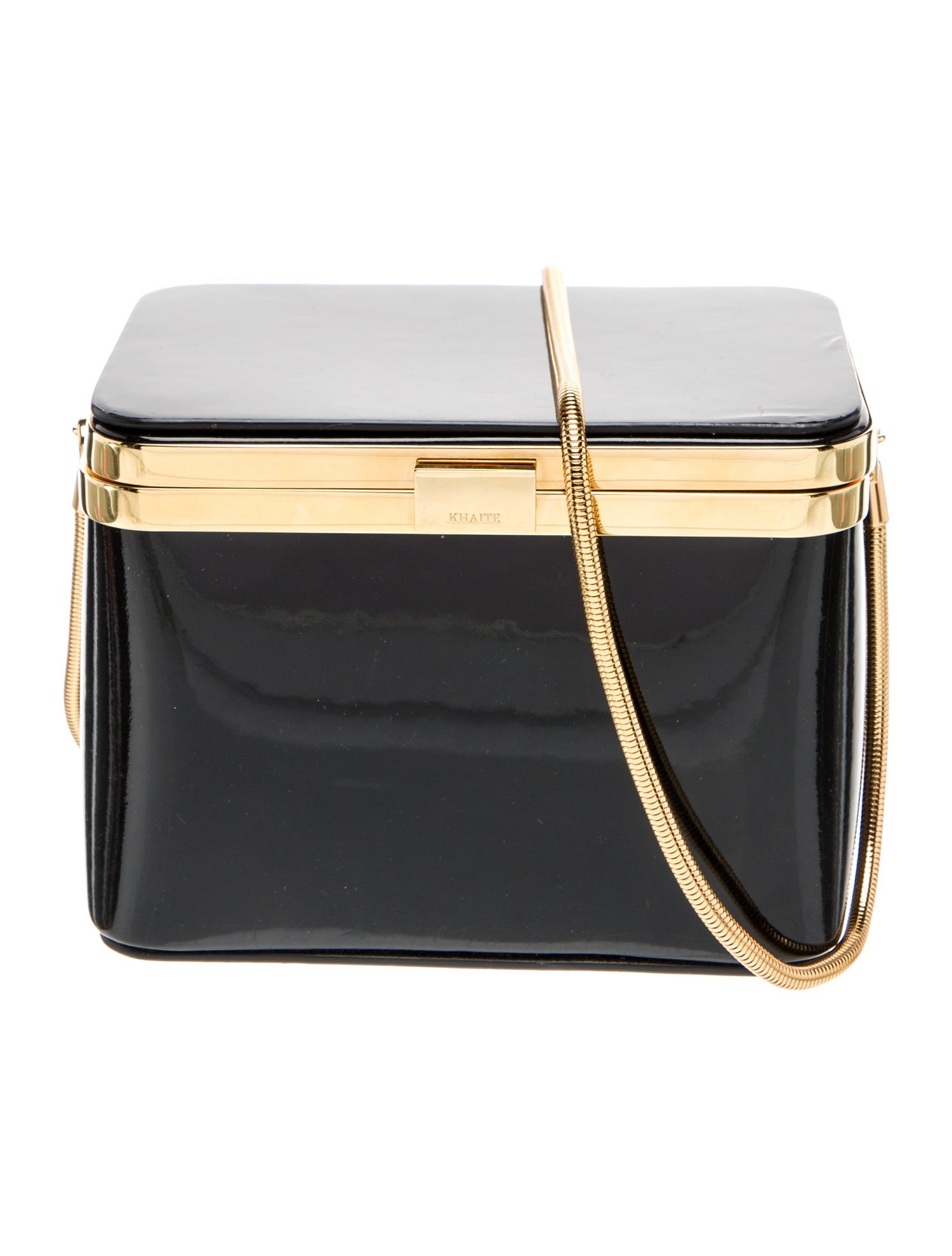 Khaite Patent Leather Shoulder Bag