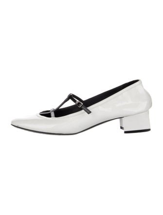 Khaite Patent Leather Slingback Pumps