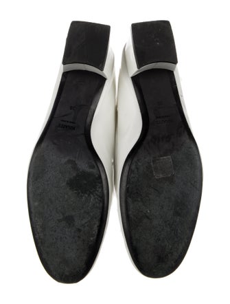 Khaite Patent Leather Slingback Pumps