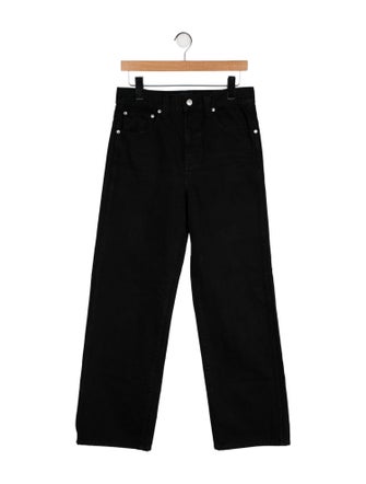 Khaite High-Rise Wide Leg Jeans