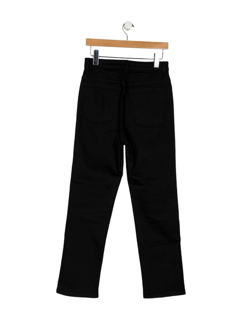 Khaite High-Rise Straight Leg Jeans