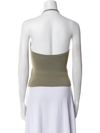 Khaite V-Neck Sleeveless Top