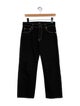 Khaite Mid-Rise Wide Leg Jeans