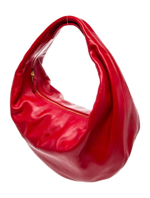 Khaite Leather Hobo