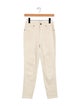 Khaite High-Rise Straight Leg Jeans