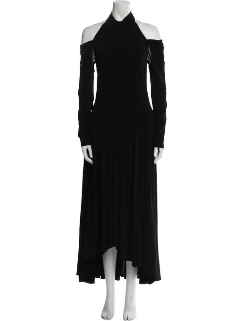 Khaite Off-The-Shoulder Long Dress