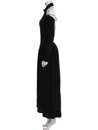 Khaite Off-The-Shoulder Long Dress
