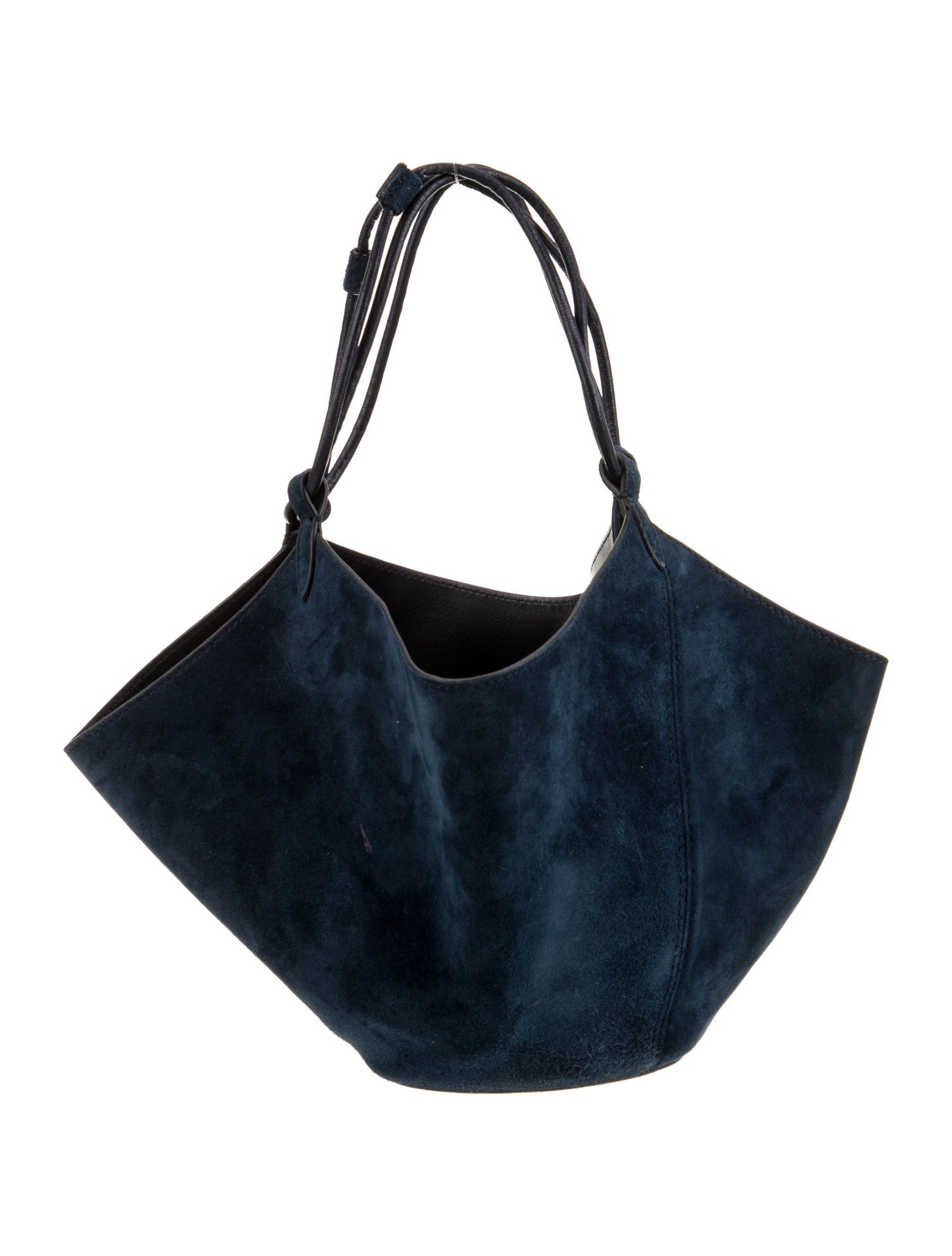 Khaite Suede Lotus Mini