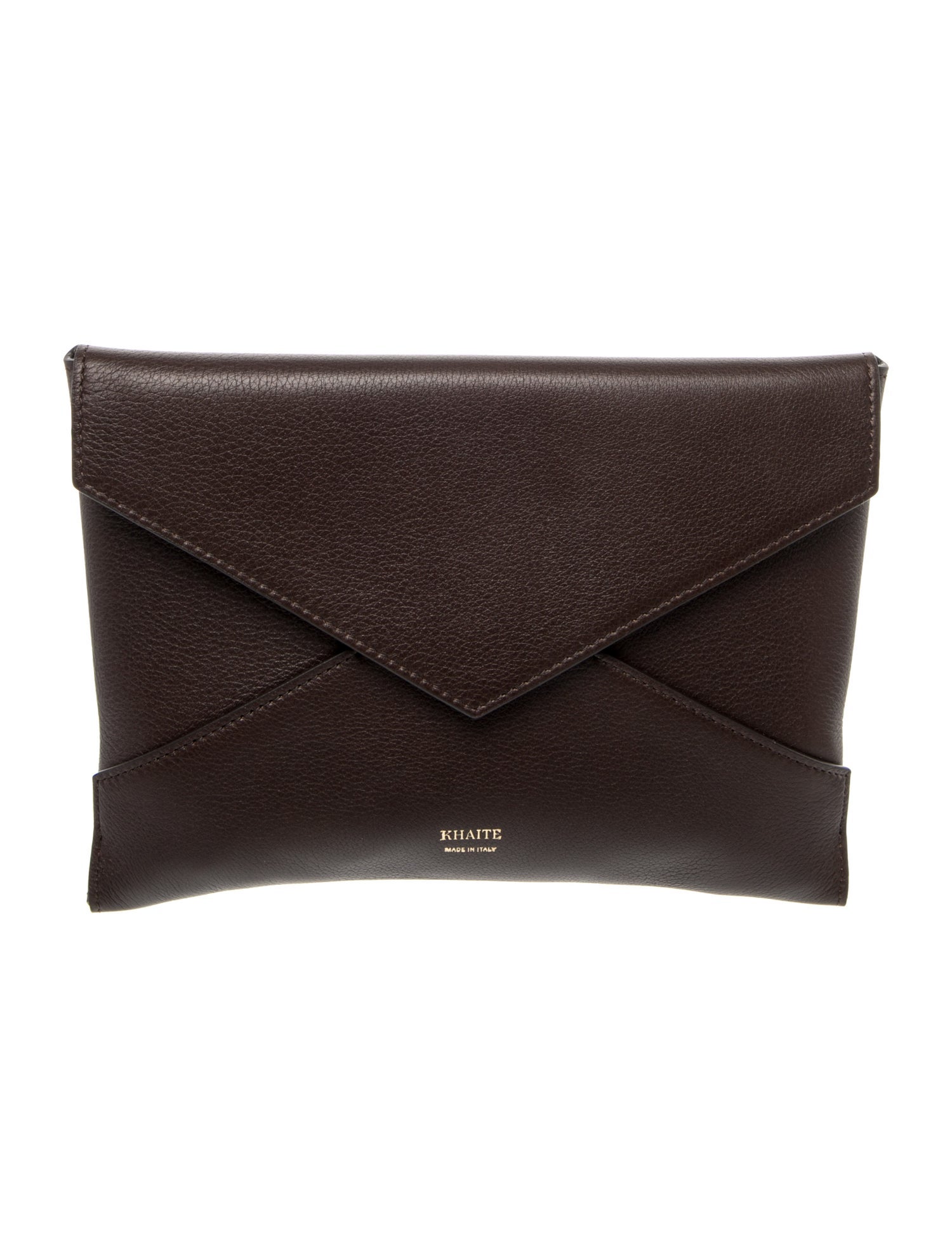 Khaite Leather Clutch