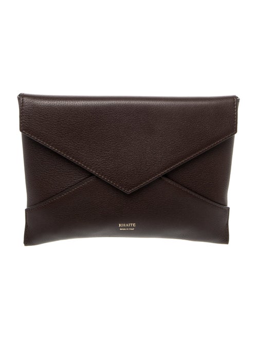 Khaite Leather Clutch
