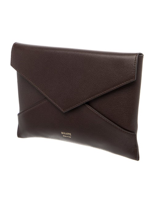 Khaite Leather Clutch