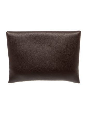 Khaite Leather Clutch