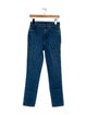 Khaite High-Rise Straight Leg Jeans
