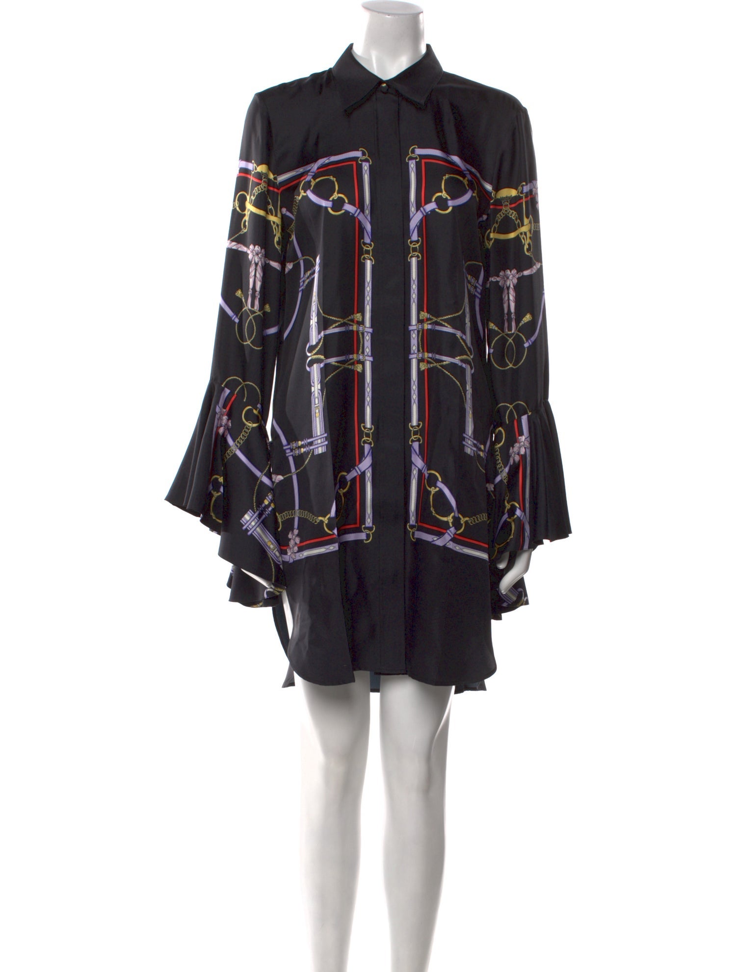 Khaite Silk Knee-Length Dress