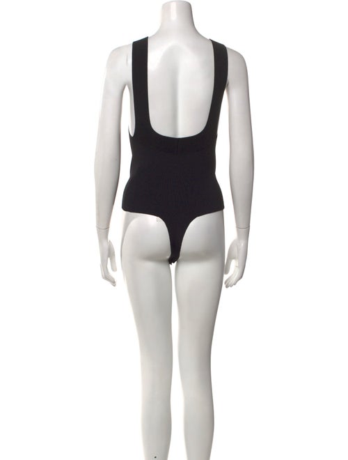 Khaite Crew Neck Sleeveless Bodysuit