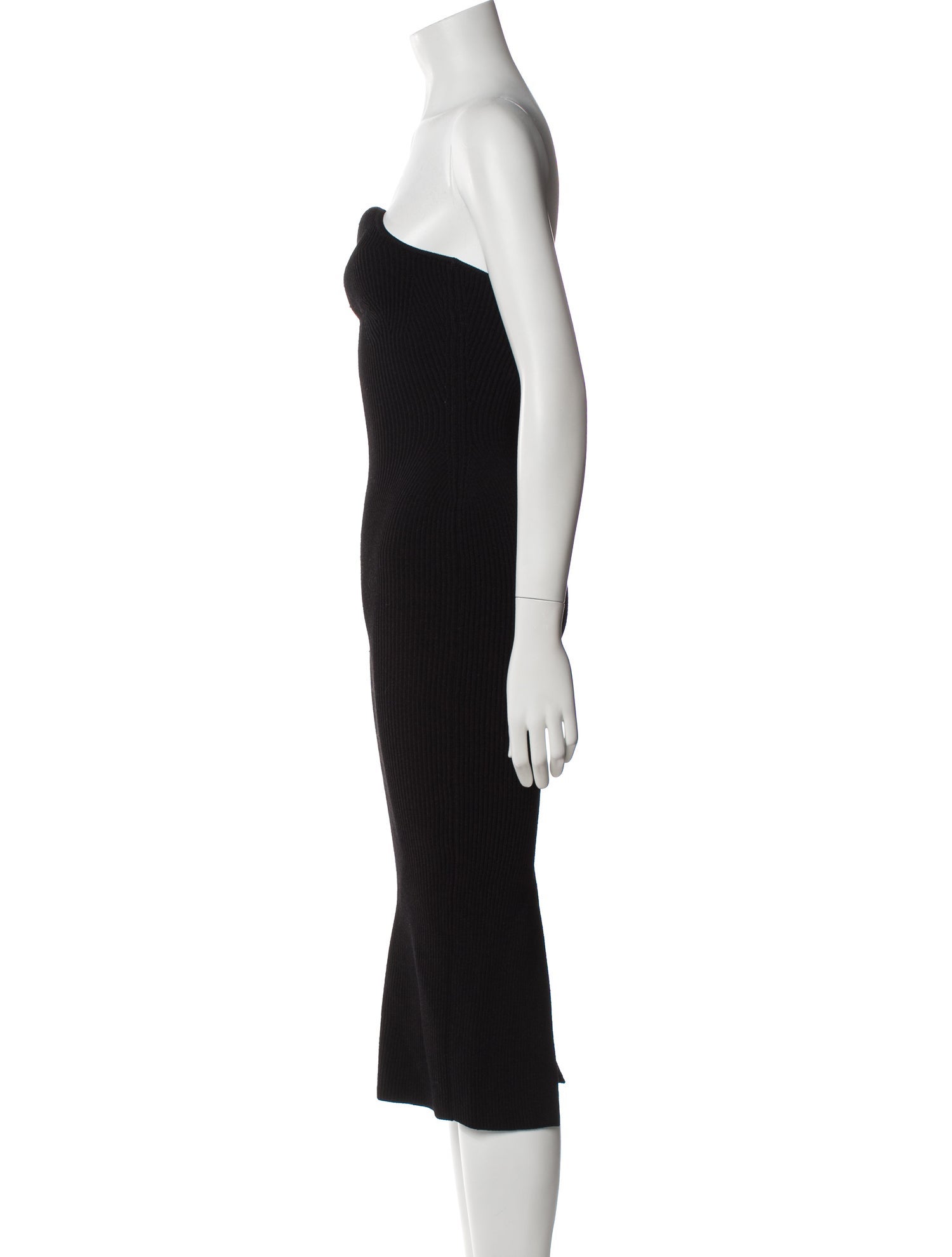 Khaite Strapless Knee-Length Dress w/ Tags