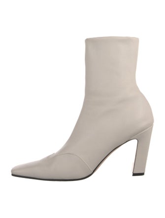 Khaite Leather Sock Boots