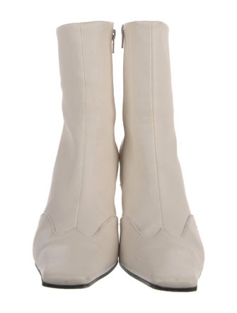 Khaite Leather Sock Boots