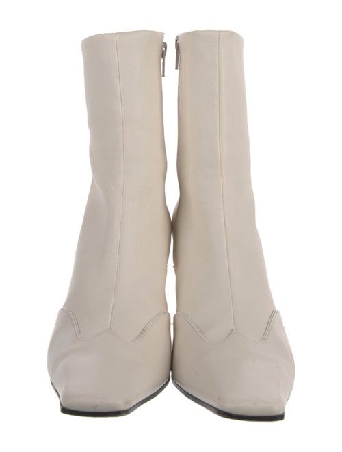 Khaite Leather Sock Boots