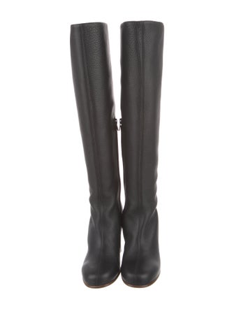 Khaite Leather Boots