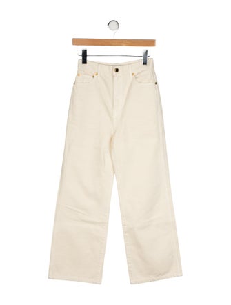 Khaite Wide Leg Pants