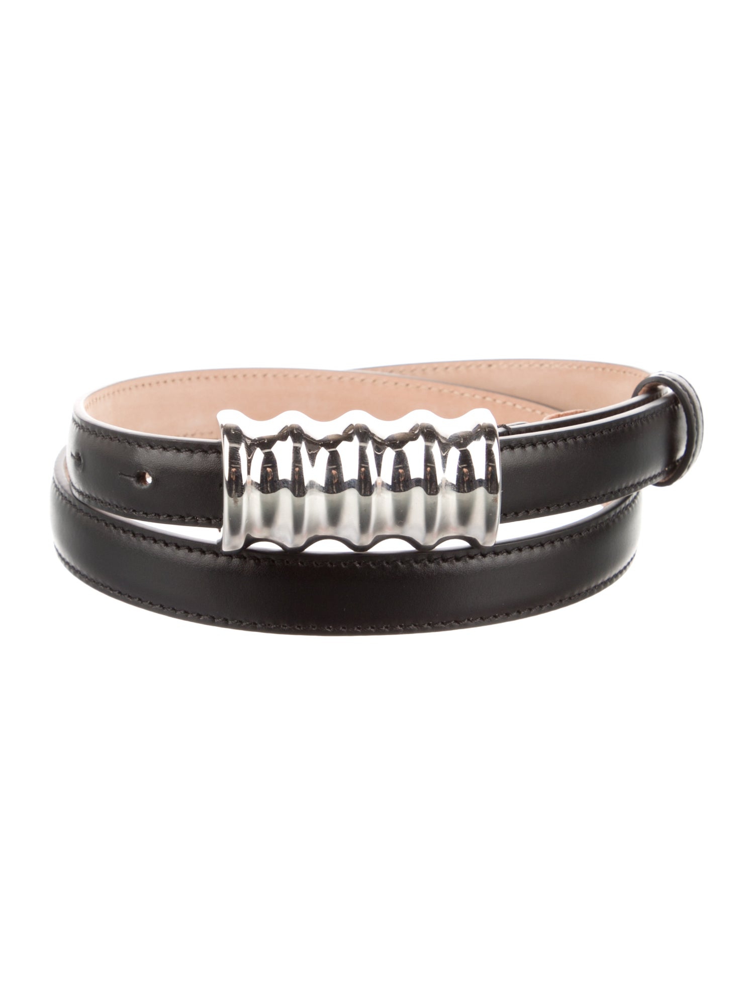 Khaite Skinny Leather Belt